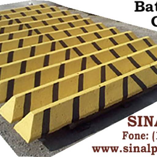 Bate Roda - Concreto por Sinalplaca