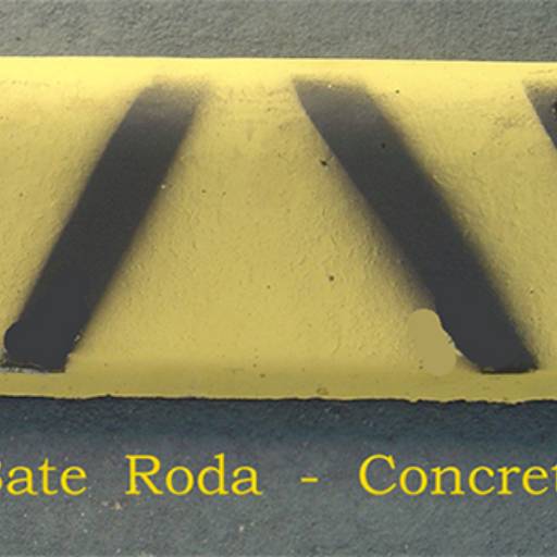 Bate Roda - Concreto por Sinalplaca
