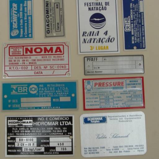 Etiqueta para Imobilizado por Sinalplaca