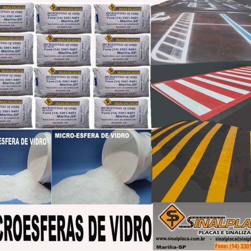 Micro - Esferas por Sinalplaca