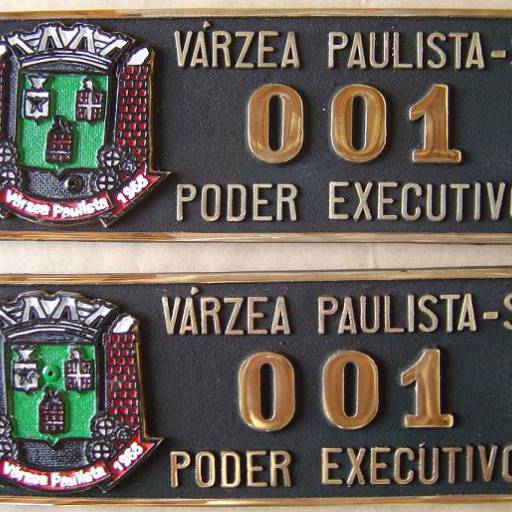 Placas de Bronze Fundido por Sinalplaca