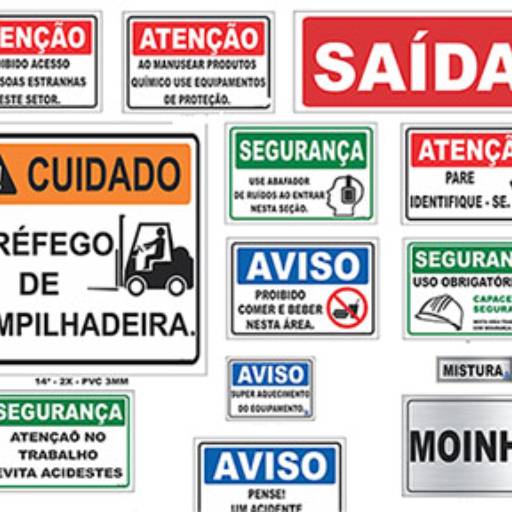 Placas PVC por Sinalplaca