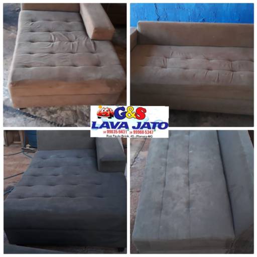 Higienização de Estofados por G&S Lava Jato