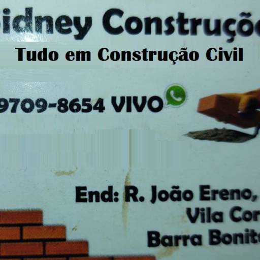 Comprar o produto de Construção em Construção pela empresa Sidney Construções  em Barra Bonita, SP por Solutudo