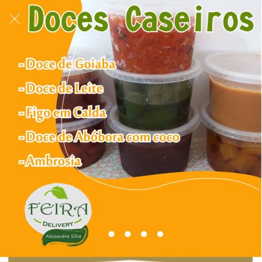 Doces Caseiros por Feira Delivery 