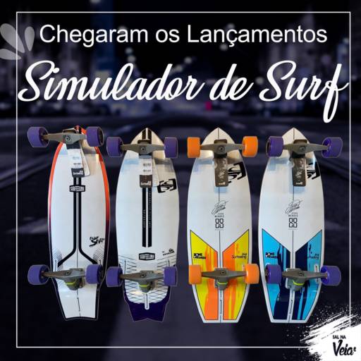 Comprar o produto de Skate Simulador de Surf em Esportes e Fitness pela empresa Sal na Veia em Praia Grande, SP por Solutudo