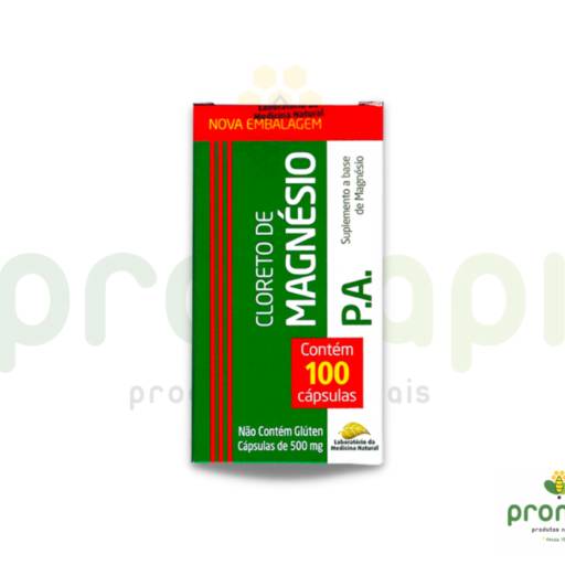 Comprar o produto de Cloreto de Magnésio P.A Medinal 100 Cápsulas  em Vitaminas pela empresa Pronapi Produtos Naturais em Foz do Iguaçu, PR por Solutudo