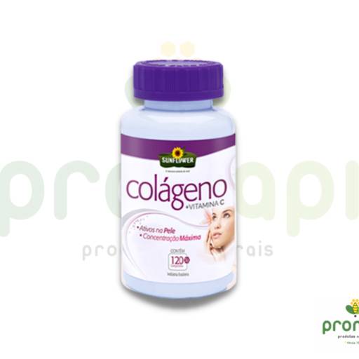 Colágeno-Hidrolisado-+-Vitamina-C-SunFlower-120-Comprimidos-de-1g 