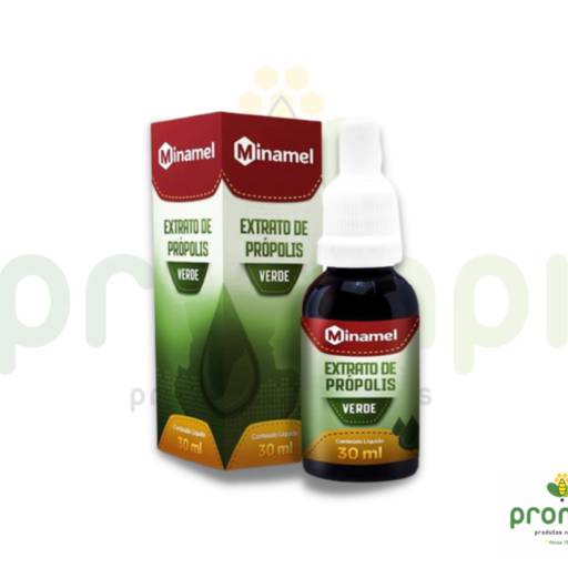 Comprar o produto de Extrato de Própolis Verde Minamel 30ml em Vitaminas pela empresa Pronapi Produtos Naturais em Foz do Iguaçu, PR por Solutudo