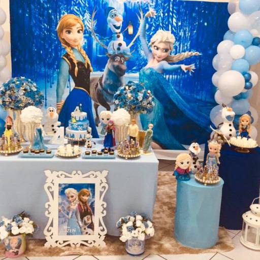 Decoração para Festa Frozen por Ludecor Decoração e assessoria de festas