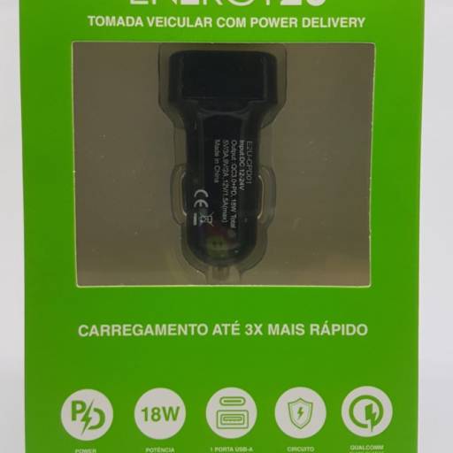 Fonte usb / usb C veicular por Infozcell Assistência Técnica Conserto de Celular