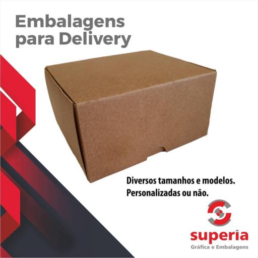 Embalagens para Delivery por Superia Gráfica e Embalagens