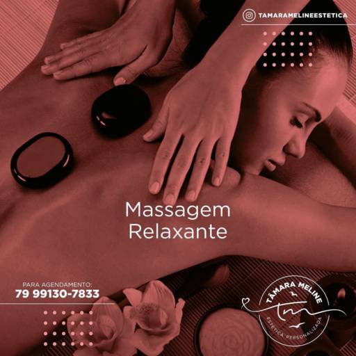 Comprar o produto de Massagem Relaxante em Clínicas de Estética e Beleza pela empresa Tamara Meline Estetica em Aracaju, SE por Solutudo