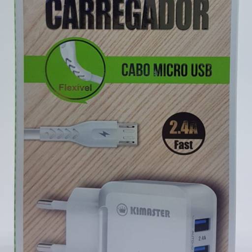 Kit Carregador Micro usb KT608X em Foz do Iguaçu, PR por Infozcell Assistência Técnica Conserto de Celular - Centro
