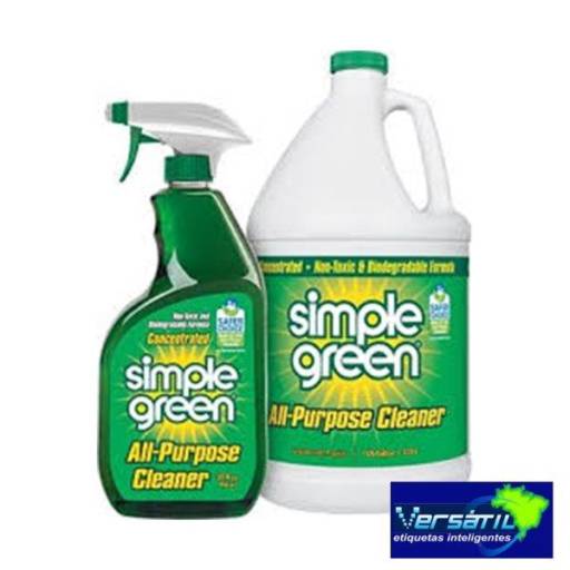 Rótulos adesivos para produtos de limpeza em Bauru e Região por Versátil Etiquetas 