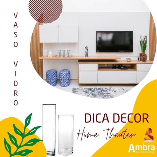 Comprar o produto de Vaso de vidro em Vasos de Vidro pela empresa Ambra - Artigos para Decoração em Jundiaí, SP por Solutudo