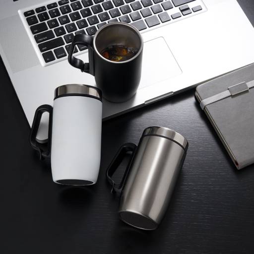 18623 Caneca Inox Parede Dupla 275 ml em São José do Rio Preto, SP por Public Gráfica e Brindes