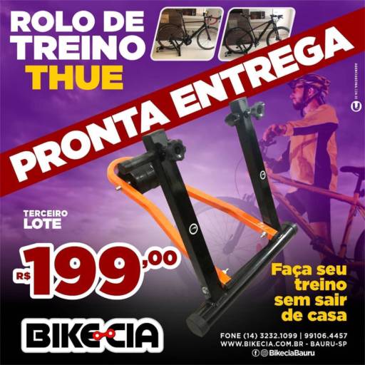 Comprar o produto de Rolo de treino Thue em Esportes e Fitness pela empresa Bike Cia em Bauru, SP por Solutudo