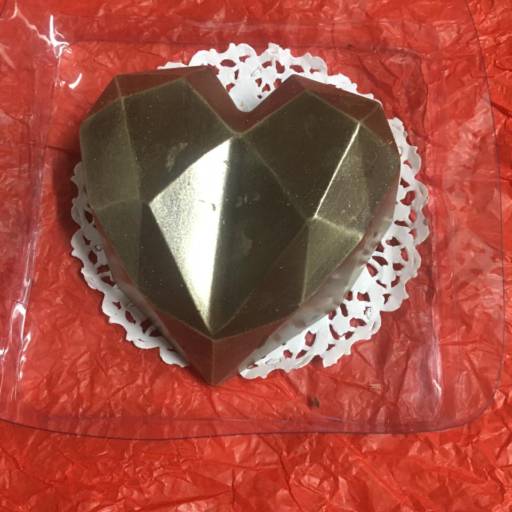 Coração lapidado em Bauru, SP por Delícias Demarchi