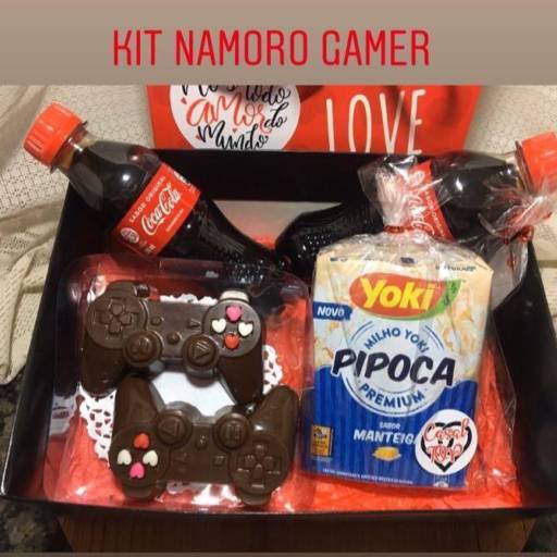 Kit namoro gamer por Delícias Demarchi