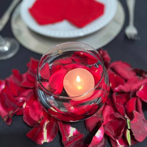 Mesa de dia dos namorados por Elegance Festas