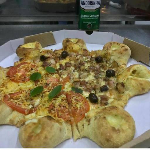 Meia Marguerita // Meia Bacon por Na Chácara Pizzaria