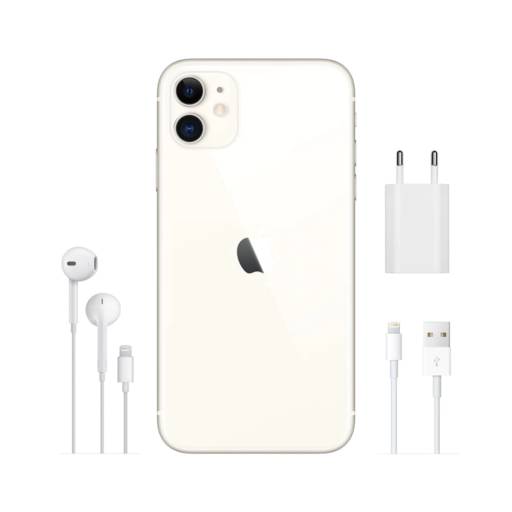 iPhone 11 Apple com 64GB, Tela Retina HD de 6,1”, iOS 13, Dupla Câmera Traseira de 12 MP, Resistente à Água e Bateria de Longa Duração - Branco por Marcelo Dantas - Vendedor Online Casas Bahia iPhone 11 Apple com 64GB, Tela Retina HD de 6,1”, iOS 13, Dupla Câmera Traseira de 12 MP, Resistente à Água e Bateria de Longa Duração - Branco por Marcelo Dantas - Vendedor Online Casas Bahia