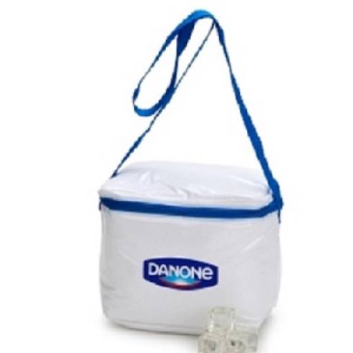 Bolsa térmica em PVC, dim. 14x22x18cm – cap. cúbica 5,5 litros  por MPB Brindes Promocionais