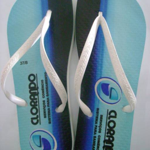 Sandália tipo Havaianas ou Similares Personalizada por MPB Brindes Promocionais