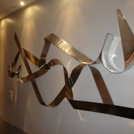 Escultura de Parede - Metal
