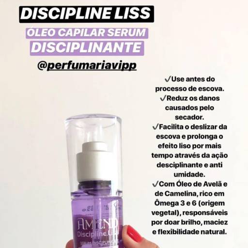 Coleção Amend Millenar Oil! por Perfumaria Vipp