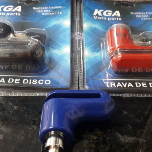 Comprar o produto de Trava de disco KGA em Bauru em Ofertas: Produtos pela empresa Roda Motos em Bauru, SP por Solutudo