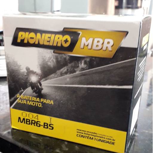 Comprar o produto de Bateria Pioneiro para moto em Bauru em Ofertas: Produtos pela empresa Roda Motos em Bauru, SP por Solutudo