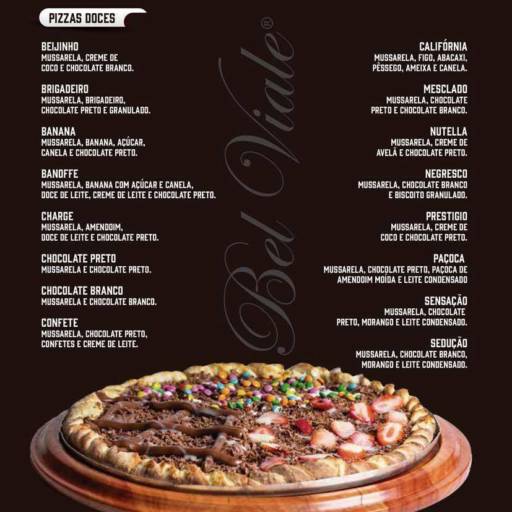 Pizza Gigante por Bel Viale Restaurante e Pizzaria