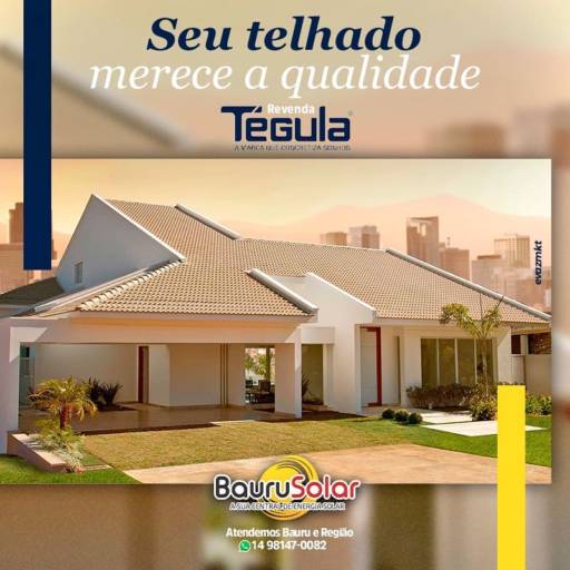 Comprar o produto de Telhas Tégula em Outros pela empresa Bauru Solar em Bauru, SP por Solutudo