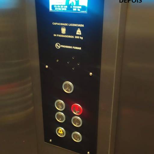 Antes e Depois por Infinity Elevadores