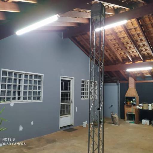 Comprar o produto de Iluminação para Cobertura em Bauru em Instalação Elétrica pela empresa S.O.S Elétrica e Serviços em Bauru, SP por Solutudo