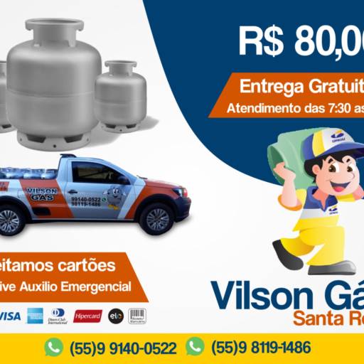 Gás de Cozinha - 13Kg