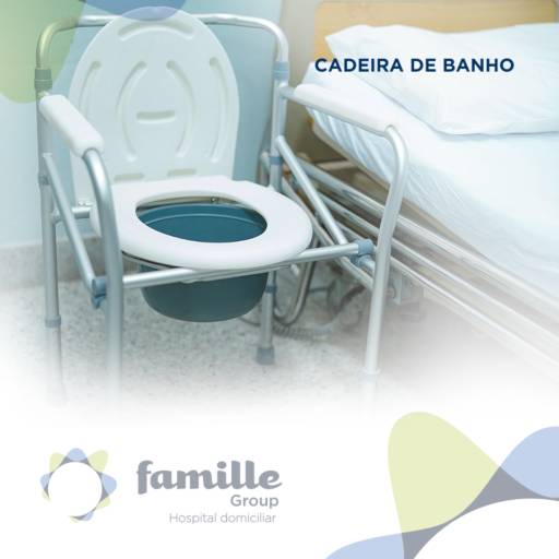 Cadeira de banho por Grupo Huzzo - Hospital Domiciliar em Bauru