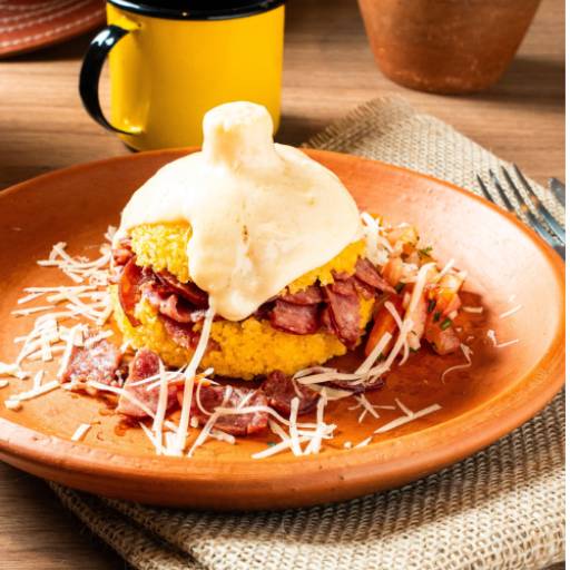 Cuscuz de Calabresa por Titão | Burger Artesanal + Culinária Nordestina