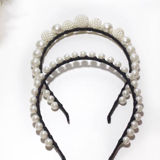 Duo Tiaras de Pérolas - Adulto