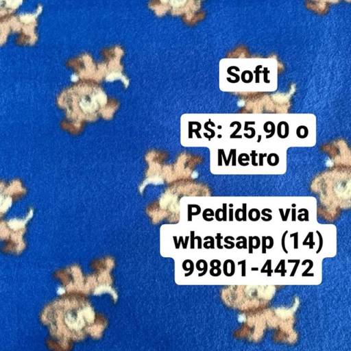 Tecido Soft em Bauru  por A Exclusiva Tecidos