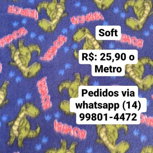 Tecido Soft em Bauru  por A Exclusiva Tecidos