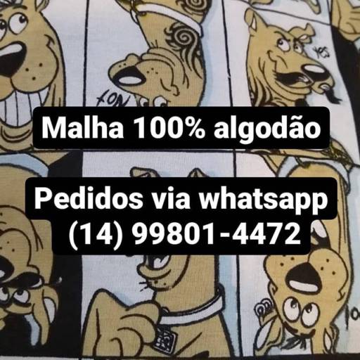 Malha 100% algodão em Bauru  por A Exclusiva Tecidos