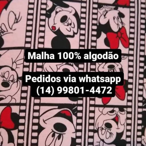 Malha 100% algodão em Bauru  por A Exclusiva Tecidos