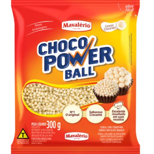 CHOCO POWER BALL MICRO SABOR CHOCOLATE BRANCO