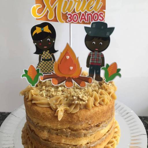 Naked doce de leite com nozes por Delícias Demarchi