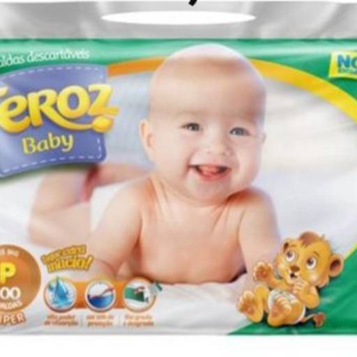 Comprar o produto de Feroz Baby Dia e Noite 10h de absorção em Bauru em Fraldas pela empresa Lojão das Fraldas em Bauru, SP por Solutudo