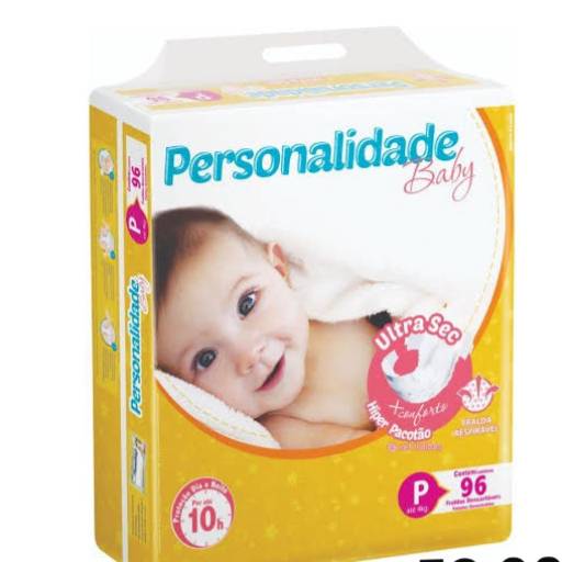 Personalidade Baby 10 horas de absorção em Bauru, SP por Lojão das Fraldas