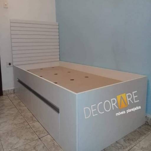 Cama de solteiro por Decorare Móveis Planejados